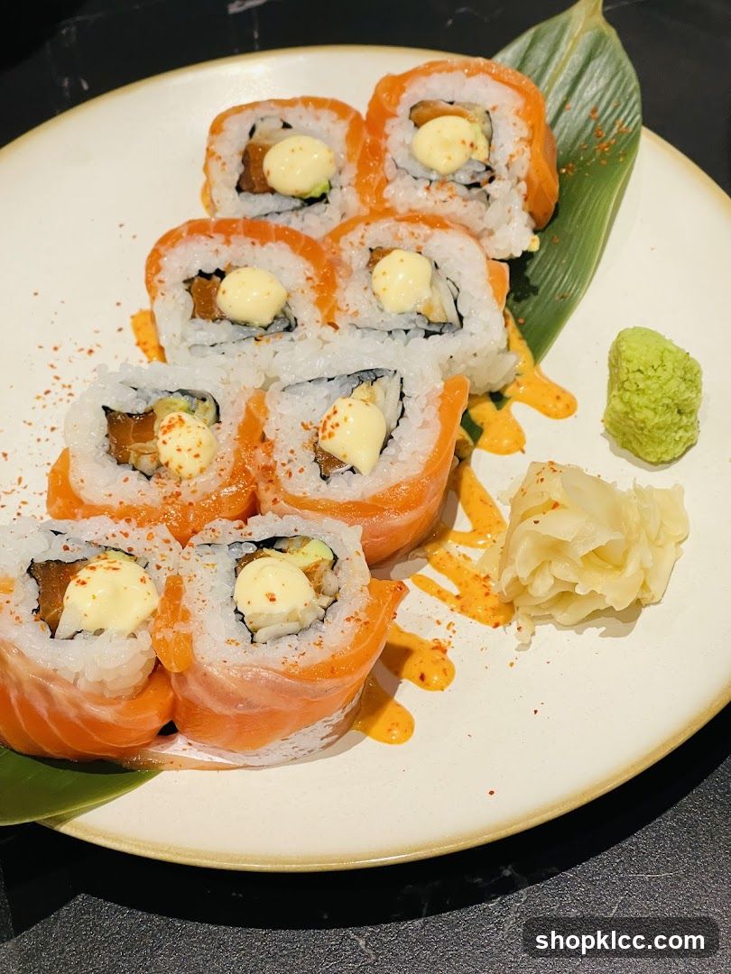Salmon Sushi Rolls