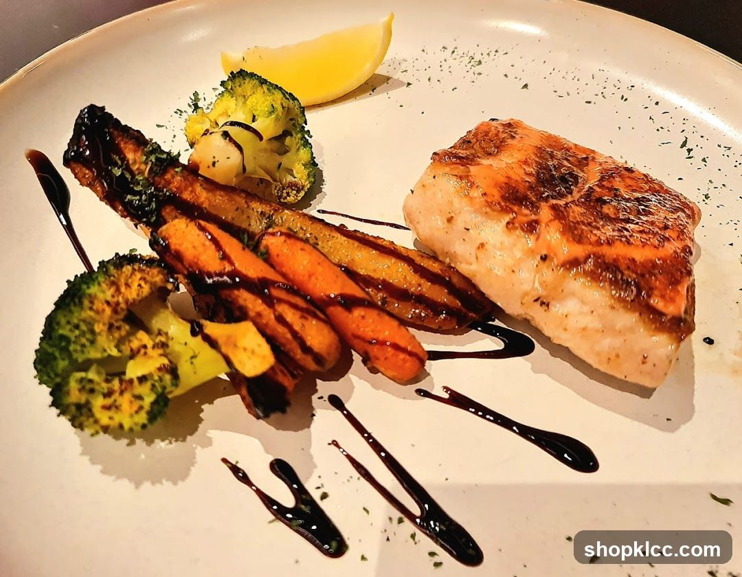 Salmon with Roasted Vegetables