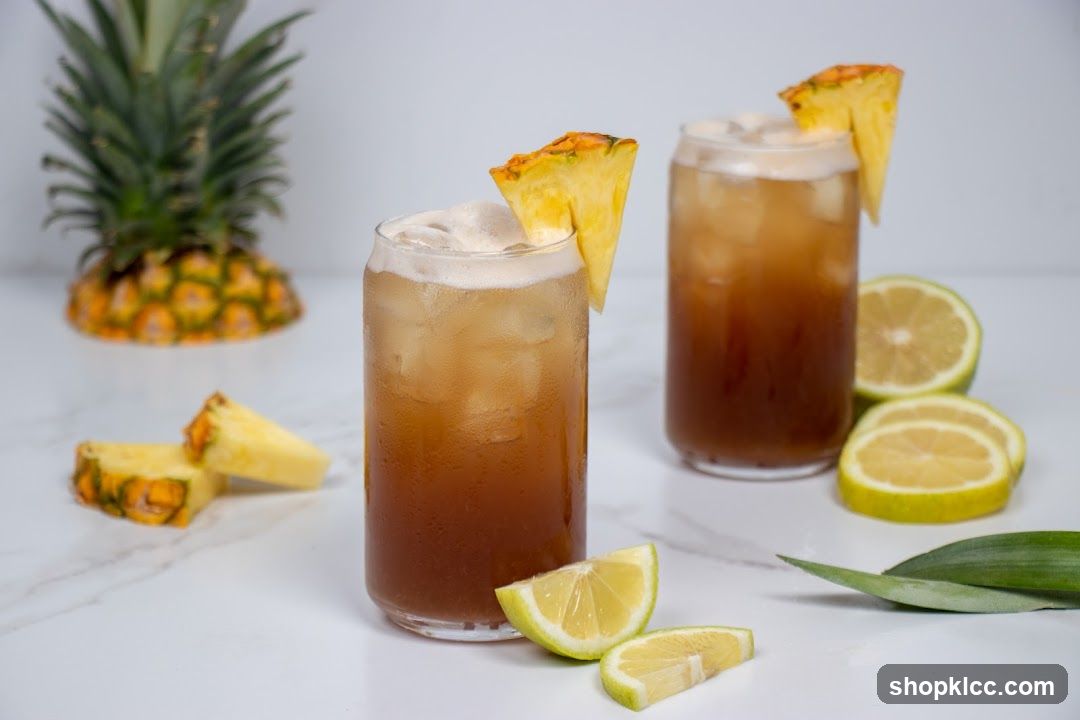 Pineapple and Lemon Drinks