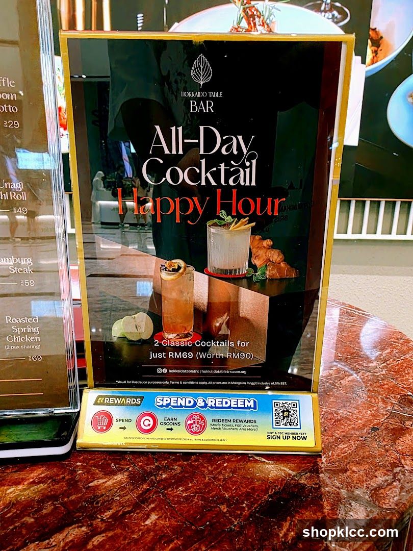 All-Day Cocktail Happy Hour