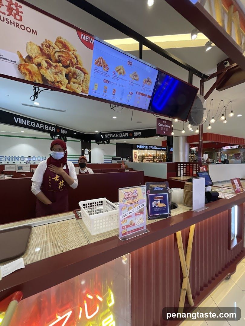 Fried Mushroom Stall