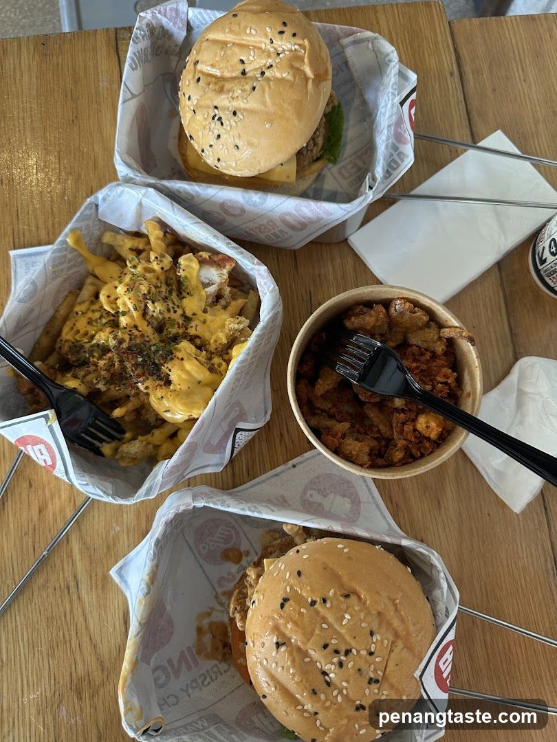 Burgers and Fries
