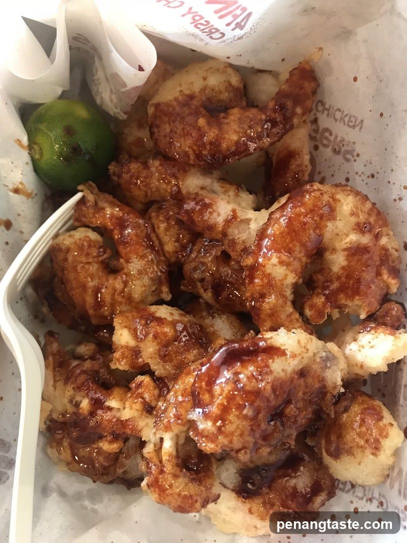 Crispy Shrimp with Lime