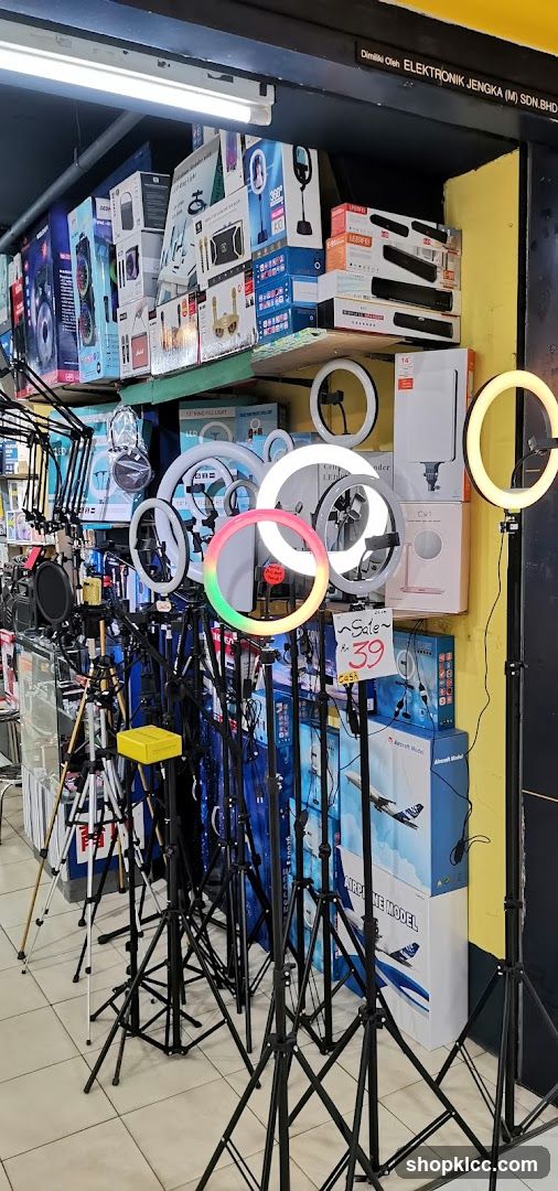 Electronics Store Interior