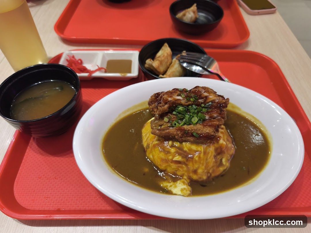 Japanese Curry Rice with Fried Chicken