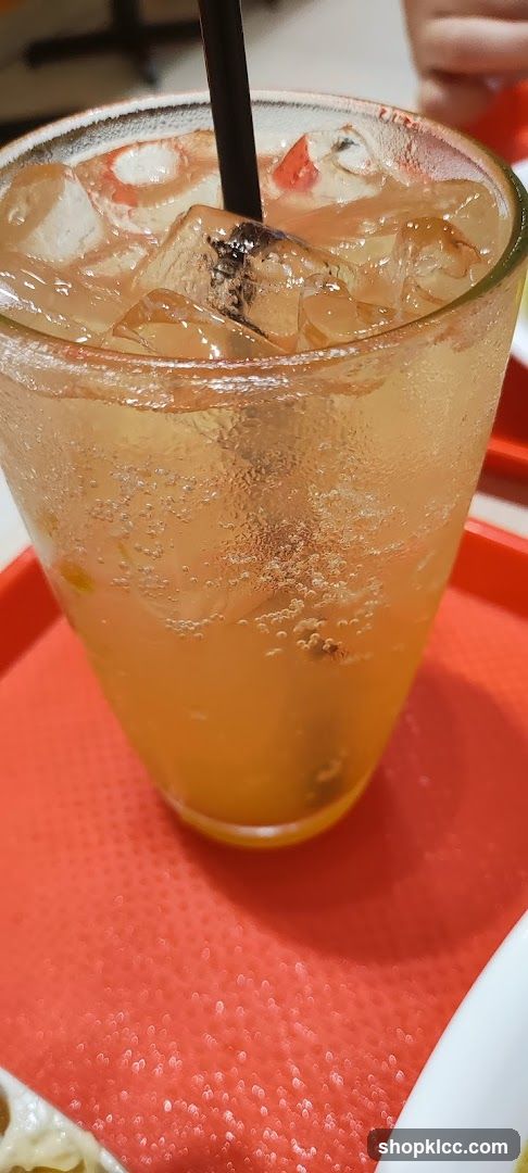 Orange Soda with Ice