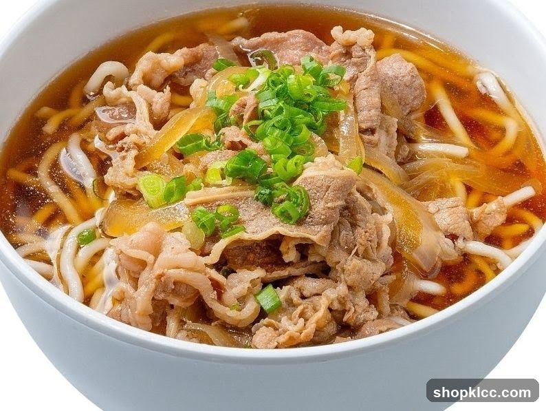 Beef Udon Soup