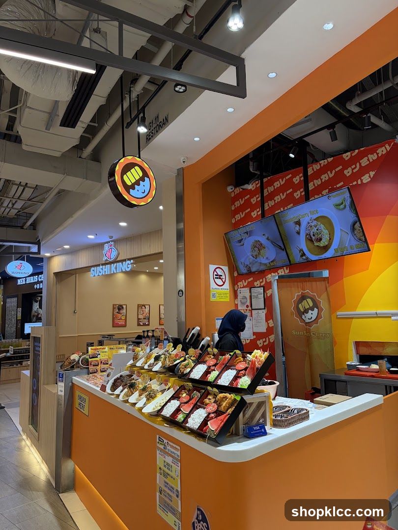 Sushi and Curry Food Stall