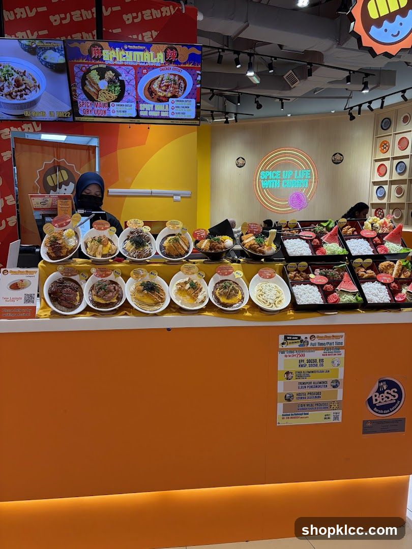 Food Stall Display