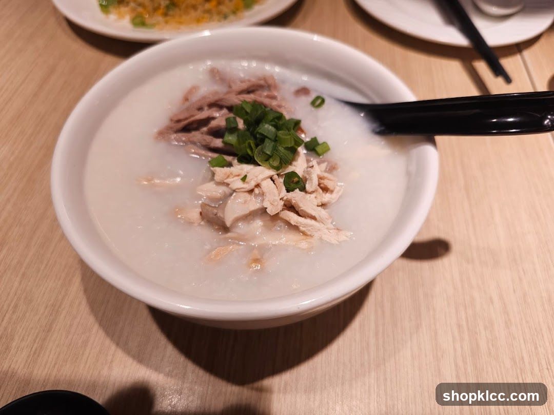 Congee with Shredded Meat