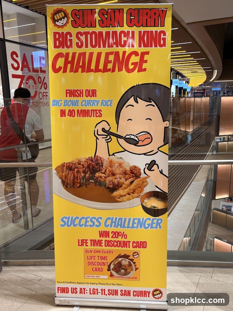 Sun San Curry Big Stomach King Challenge