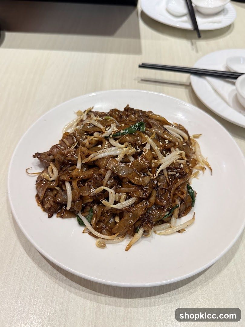 Plate of Stir-Fried Noodles