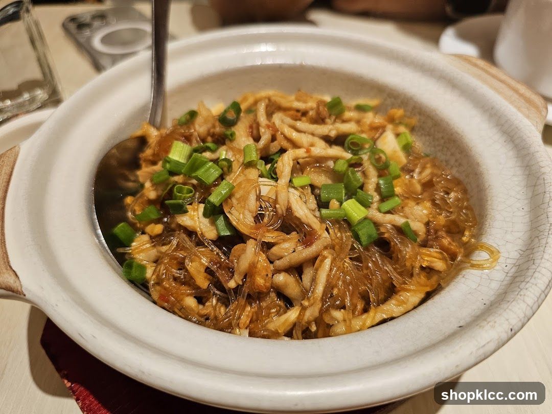 Noodle Dish with Scallions