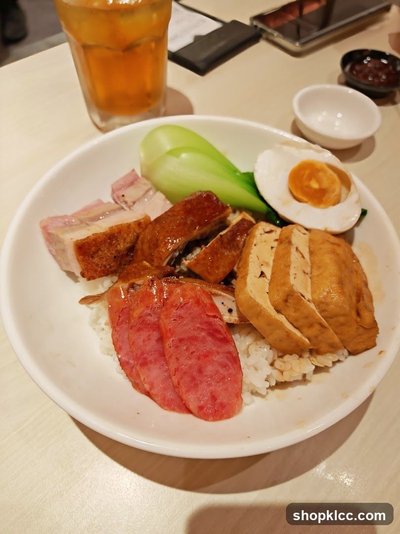 Rice Bowl with Meats and Vegetables