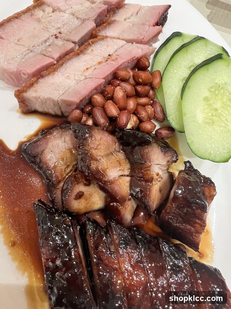 Roast Pork and Char Siu Platter