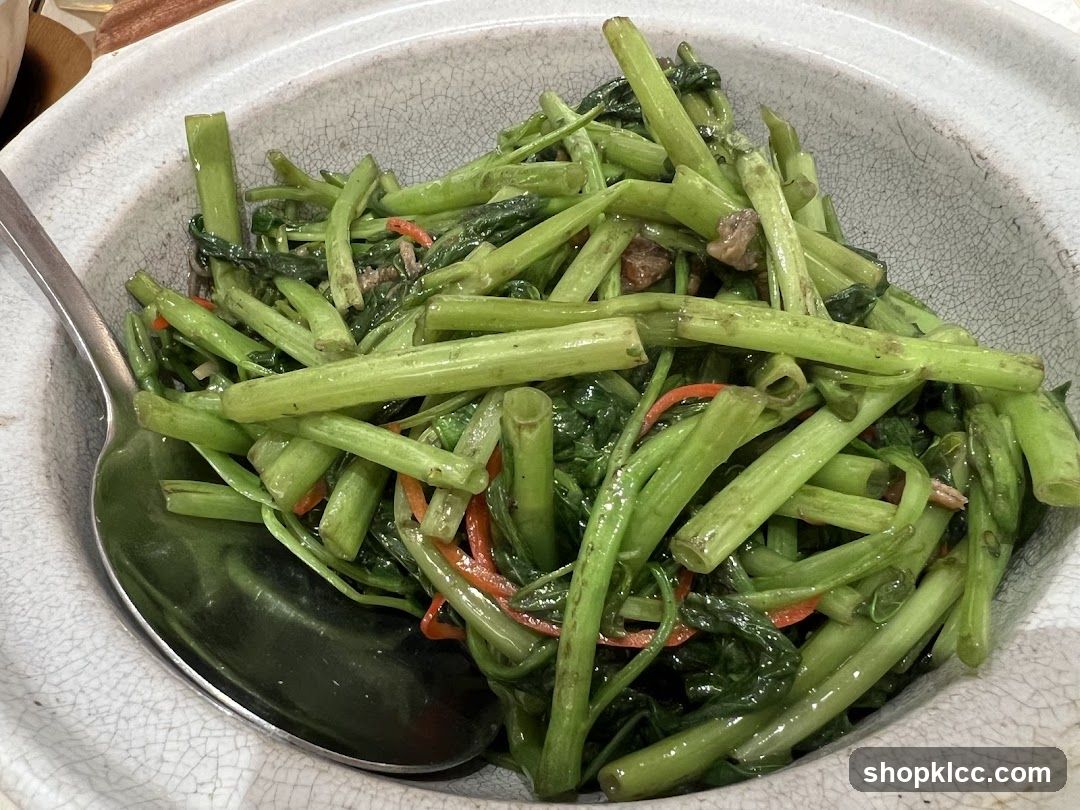 Stir-fried Water Spinach