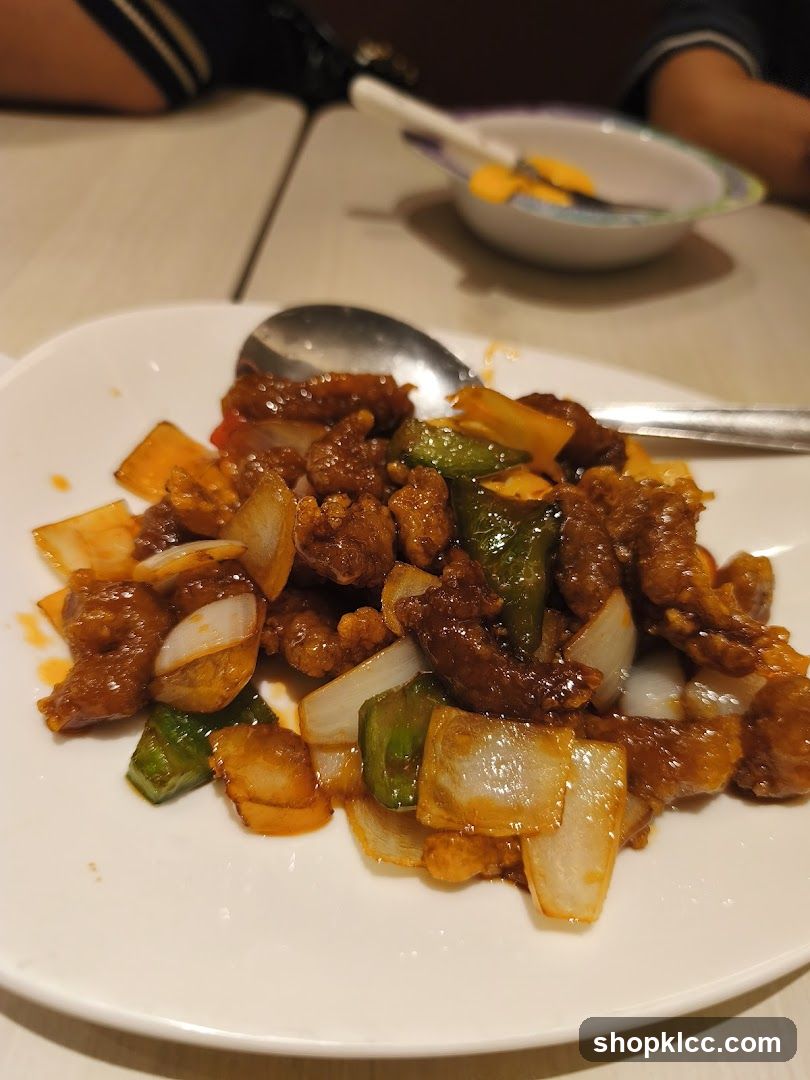 Sweet and Sour Beef