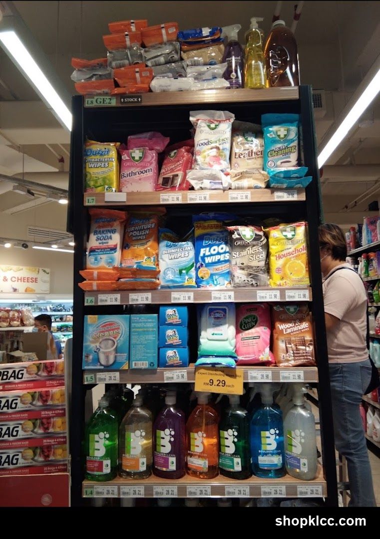 Cleaning Supplies Aisle