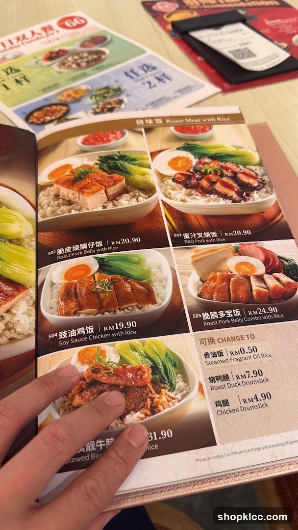 Roast Meat with Rice