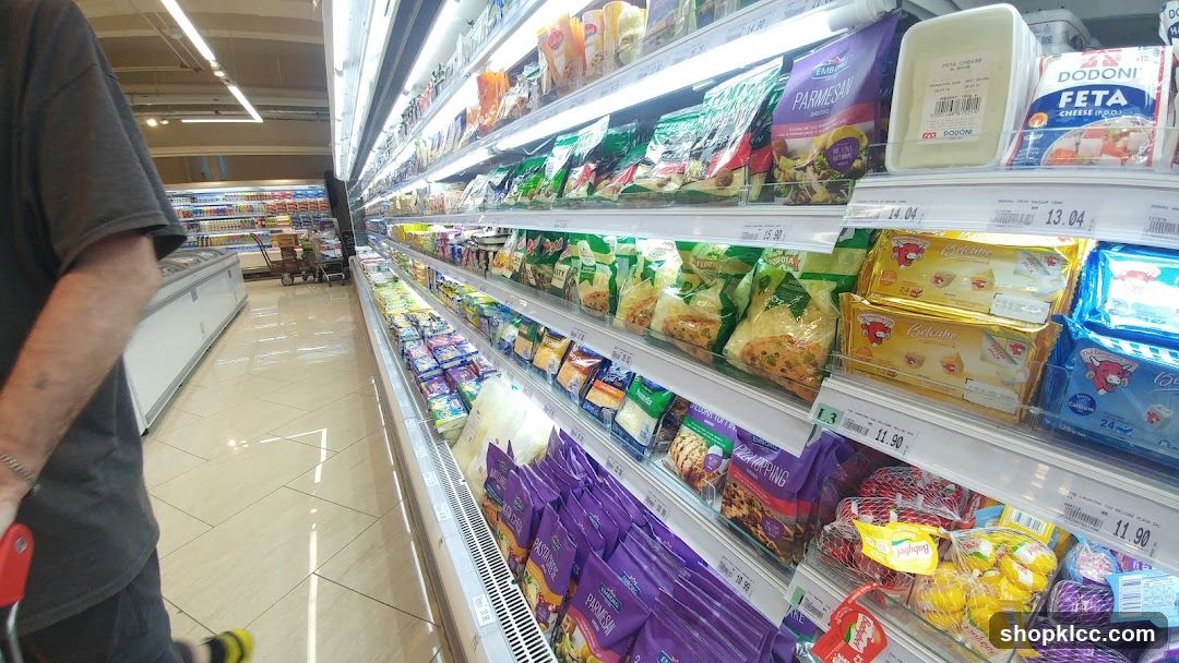 Supermarket Dairy Aisle