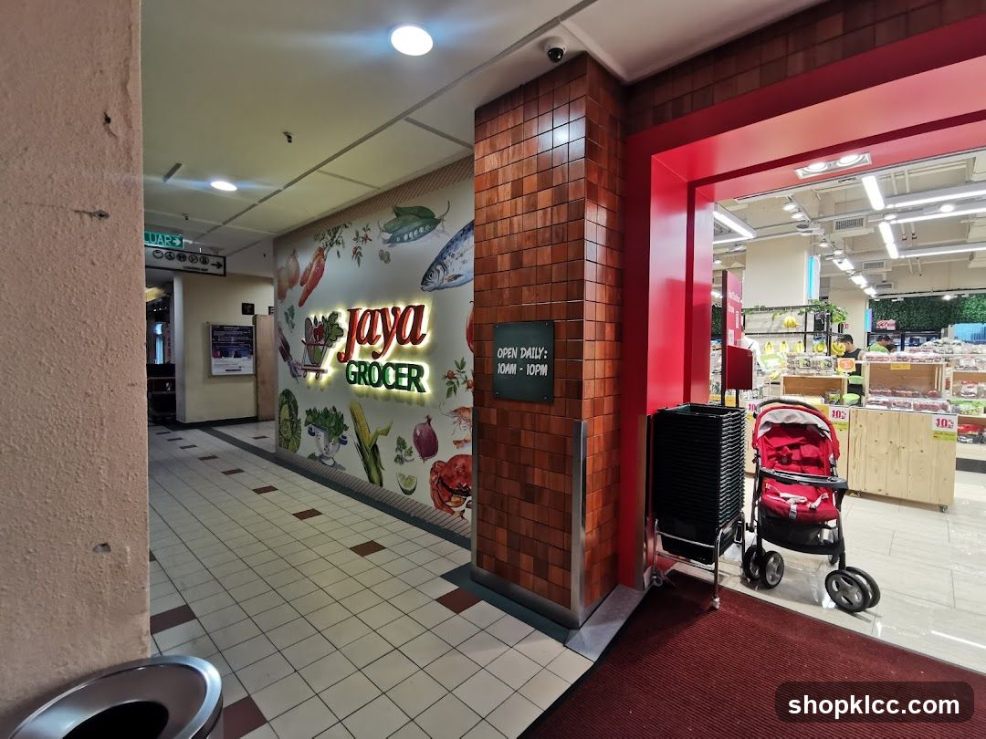 Jaya Grocer Entrance