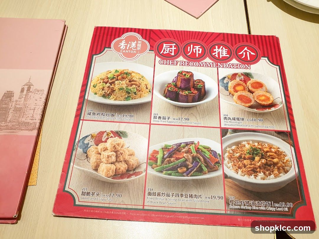 Chef Recommendation