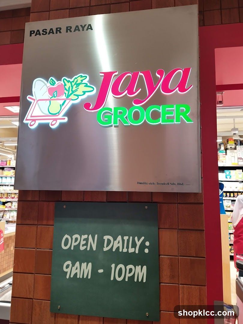 Jaya Grocer Storefront