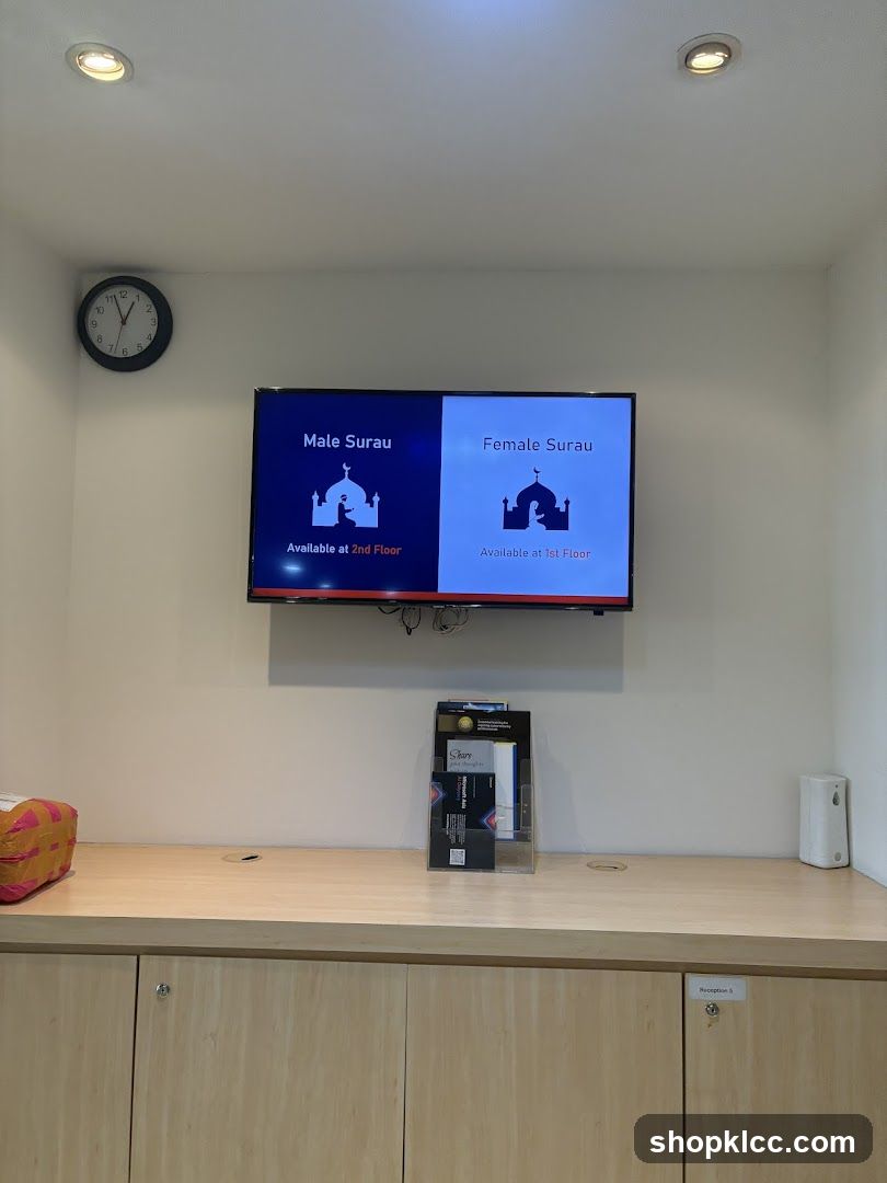 Surau Direction Display