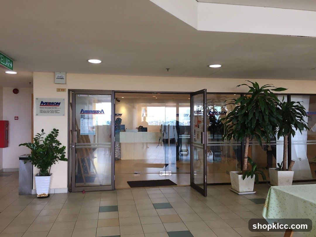 Entrance to Iverson Store