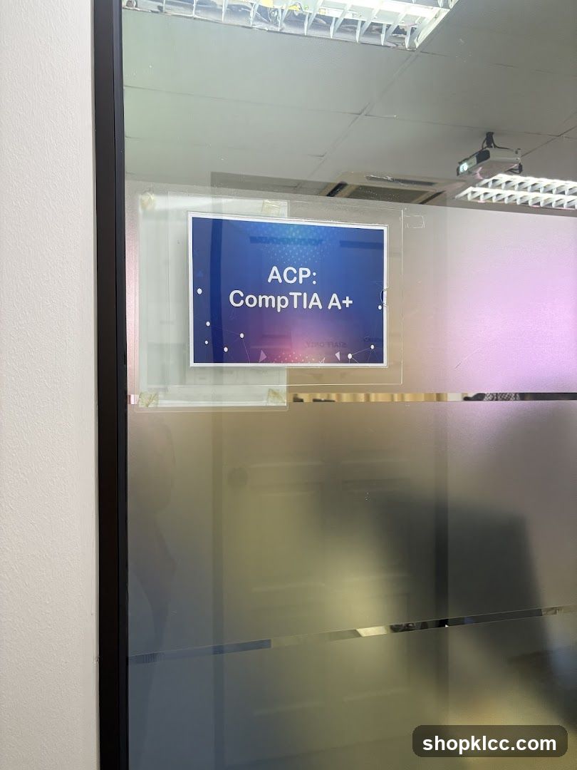 CompTIA A+ Certification Sign