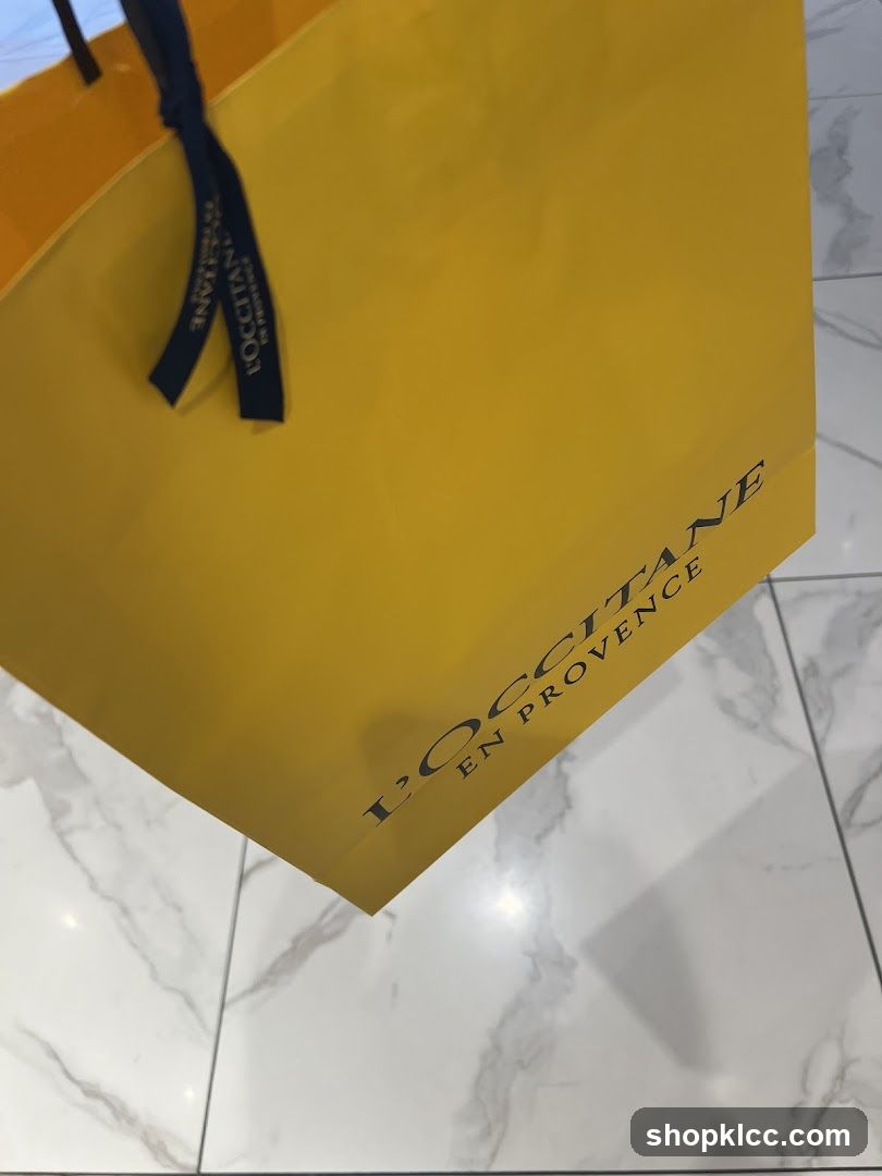 L'Occitane Shopping Bag