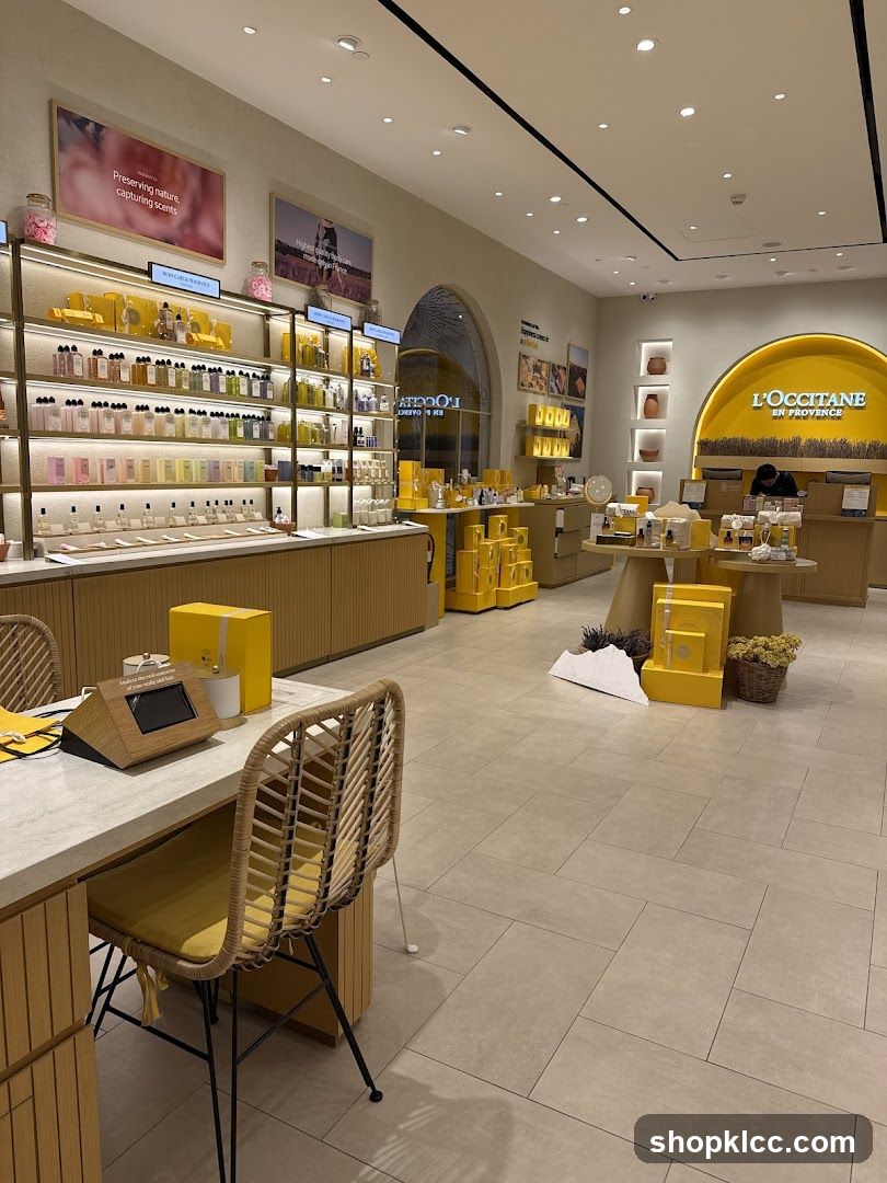 L'Occitane Store Interior