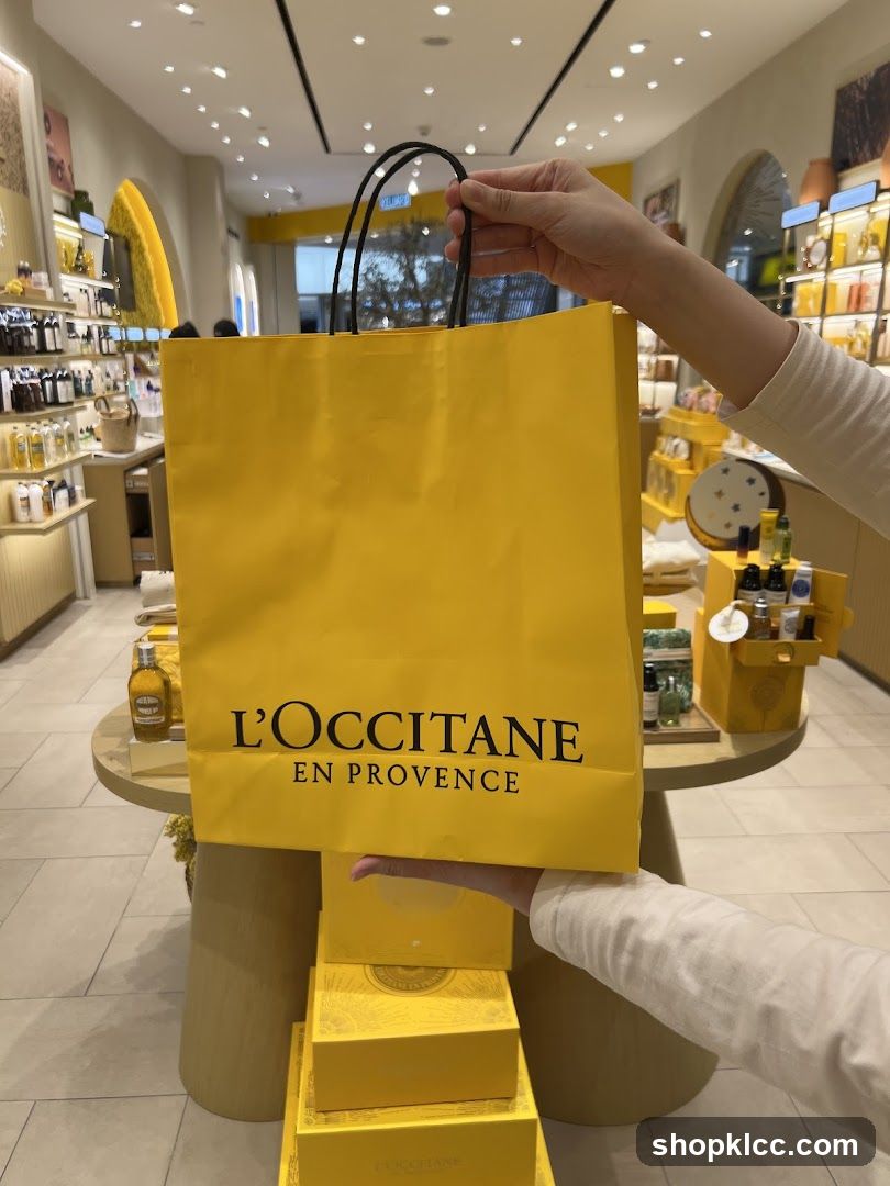 L'Occitane Shopping Bag