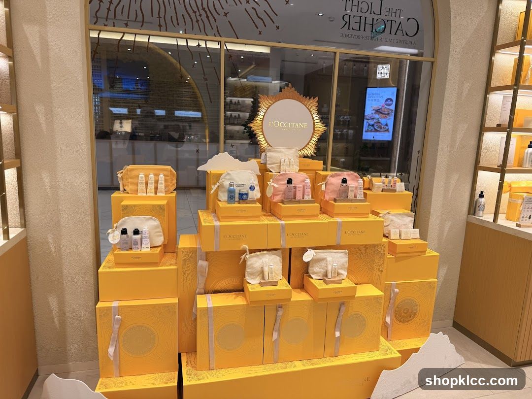 L'Occitane Product Display
