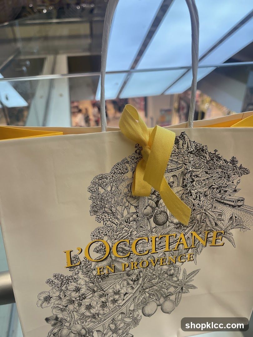 L'Occitane Shopping Bag