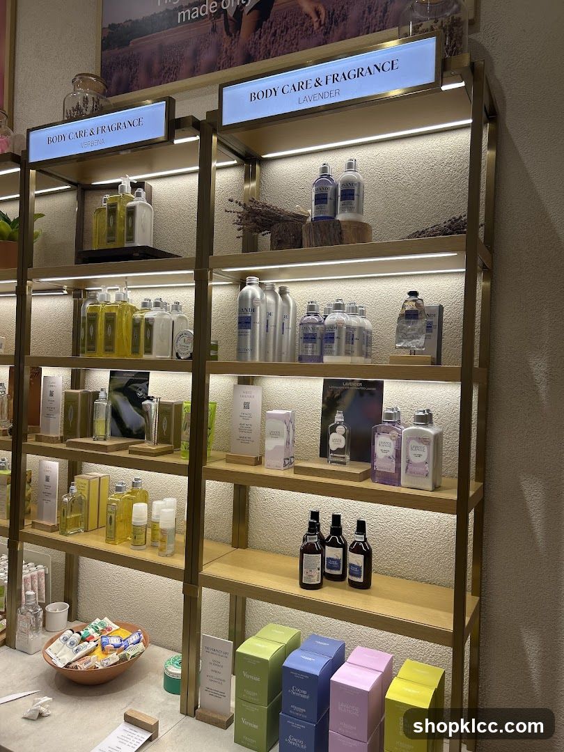 Body Care & Fragrance Display
