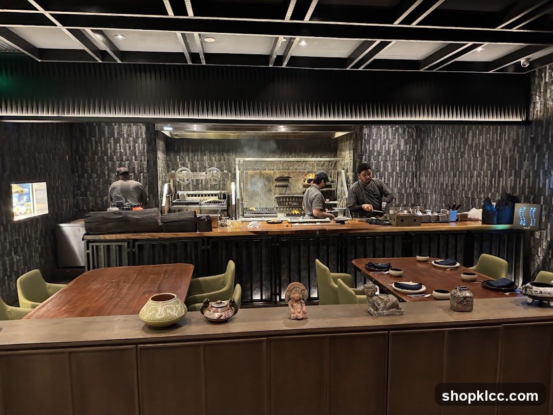 Restaurant Kitchen and Dining Area
