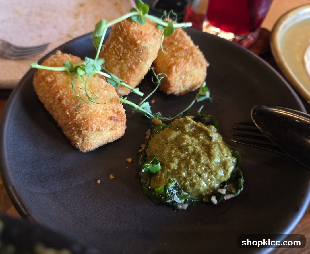 Croquettes with Pesto