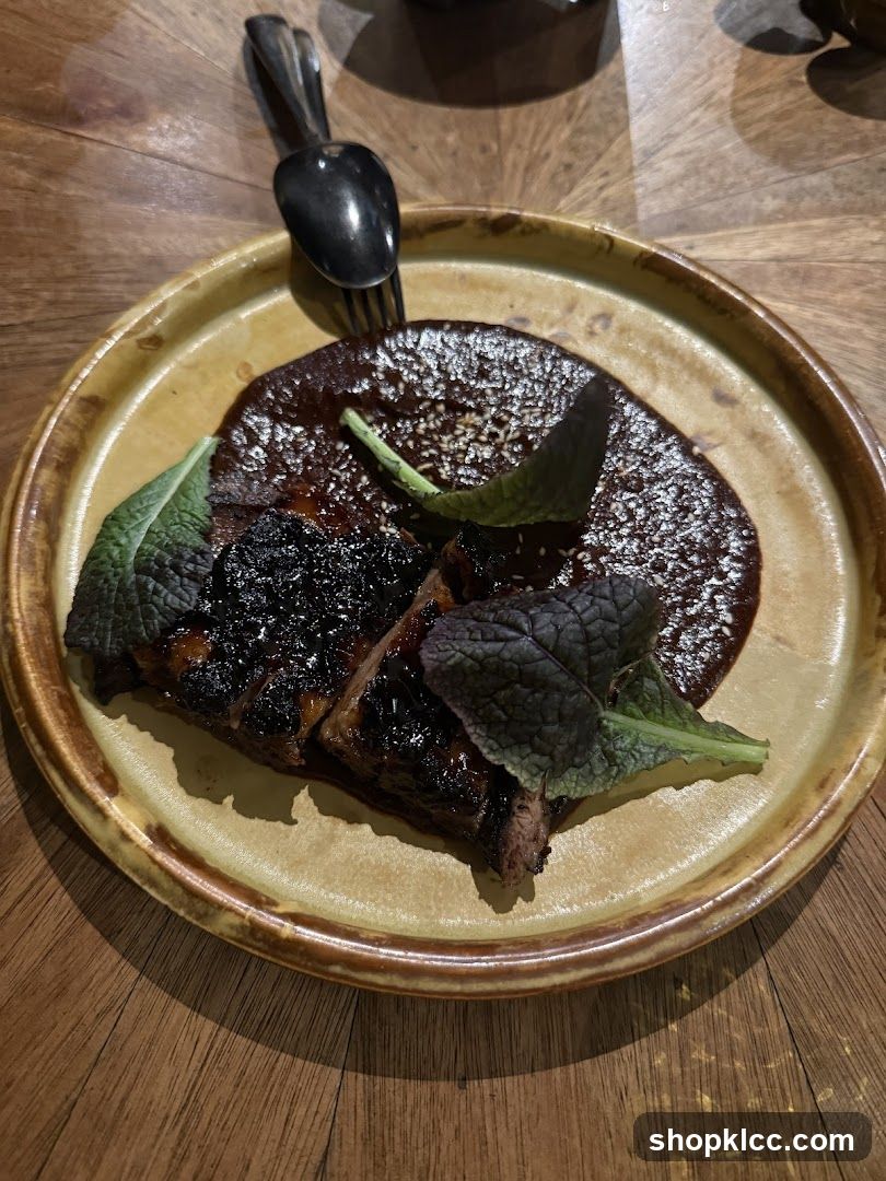 Ribs with Mole Sauce