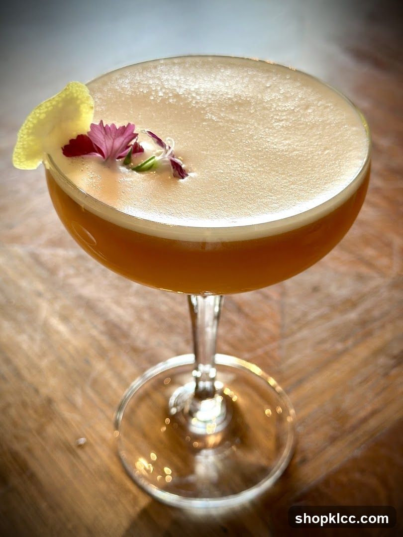 Cocktail with Garnish
