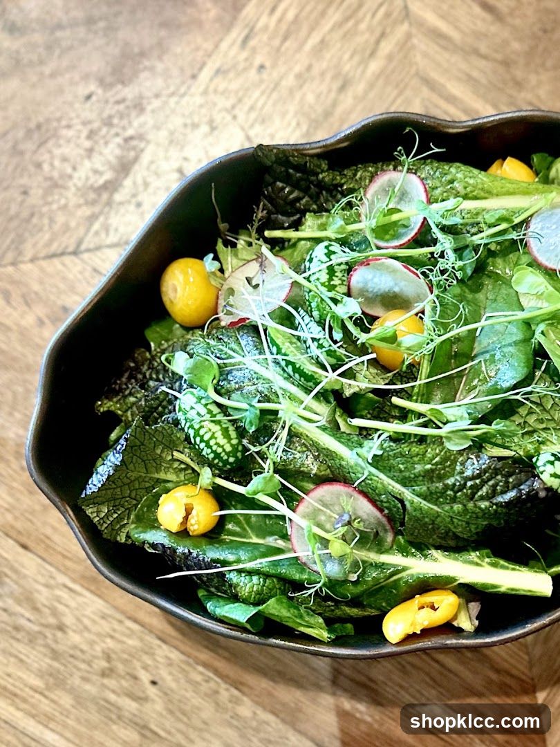 Fresh Salad in a Bowl