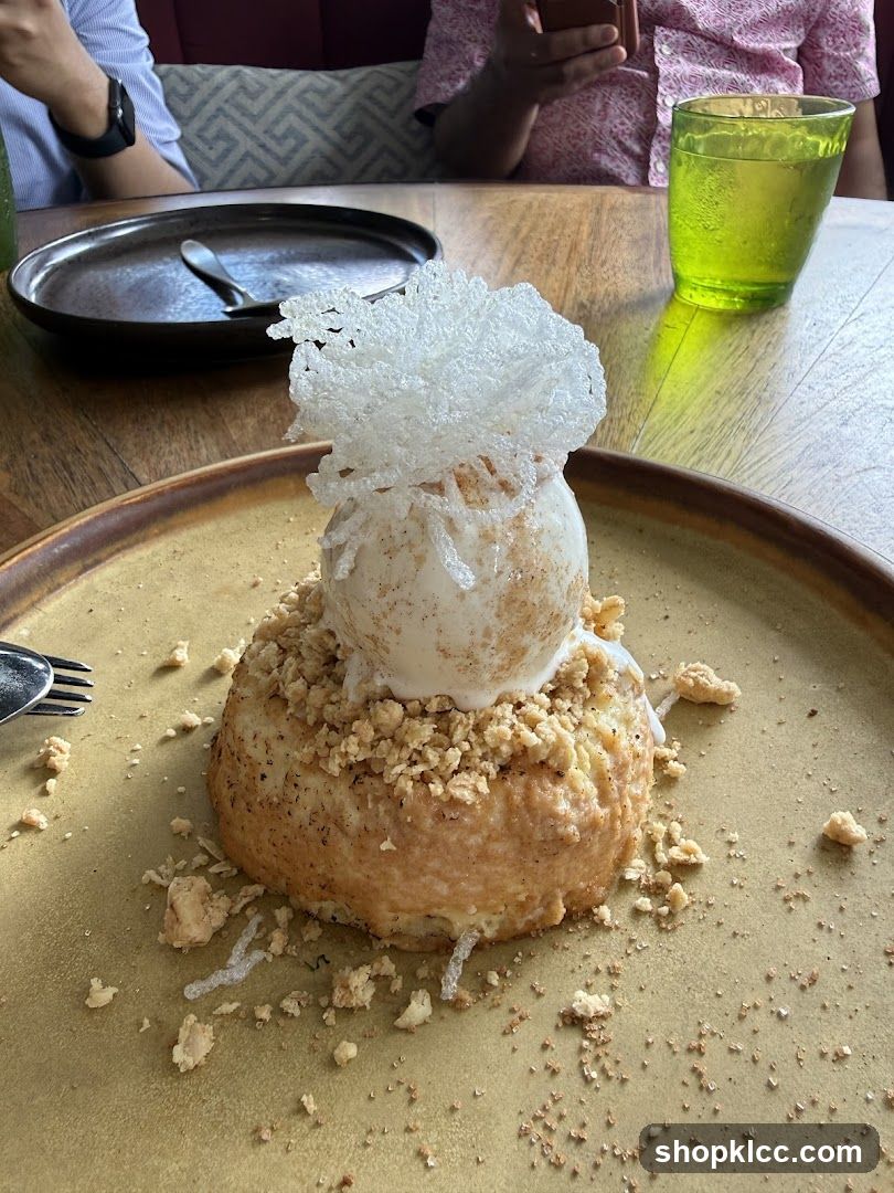 Dessert with Ice Cream