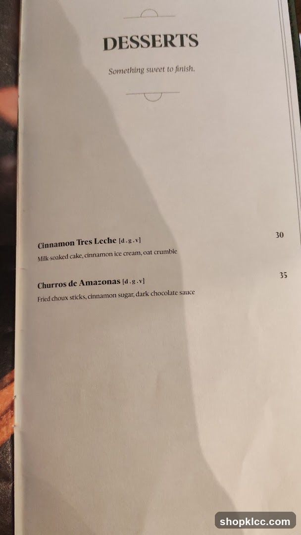 DESSERTS