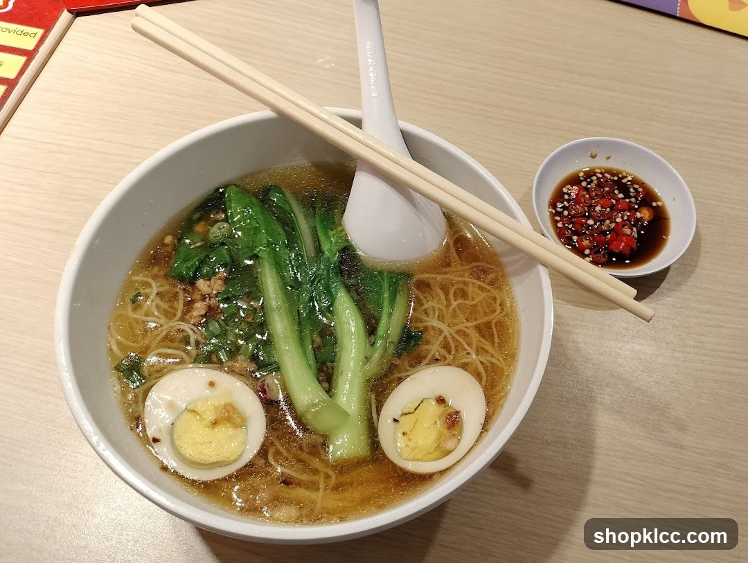 Ramen with Egg and Greens