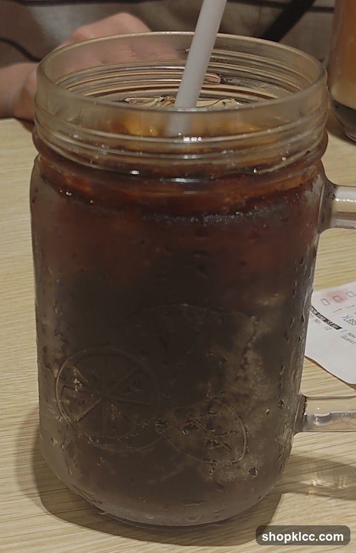 Iced Coffee in a Mason Jar