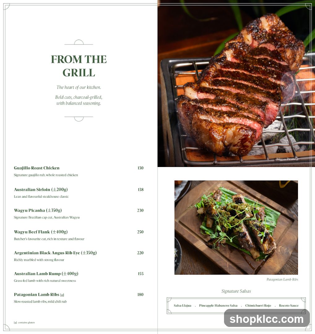 FROM THE GRILL