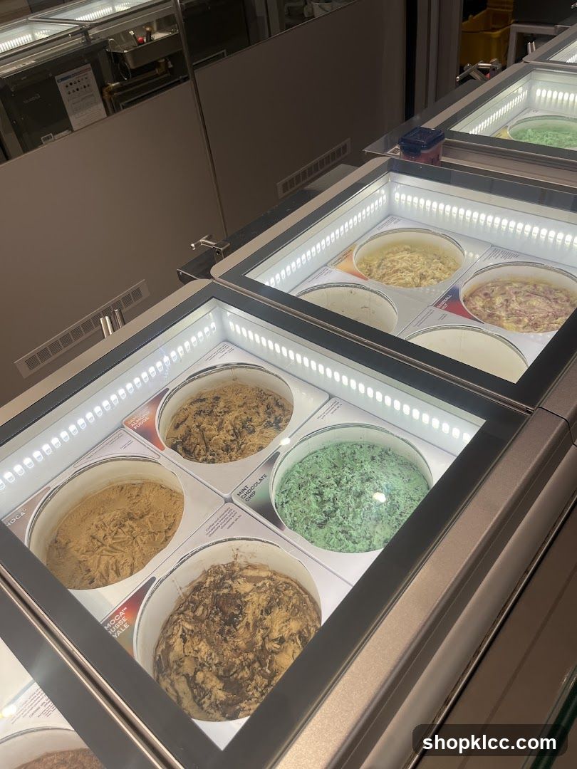 Ice Cream Display