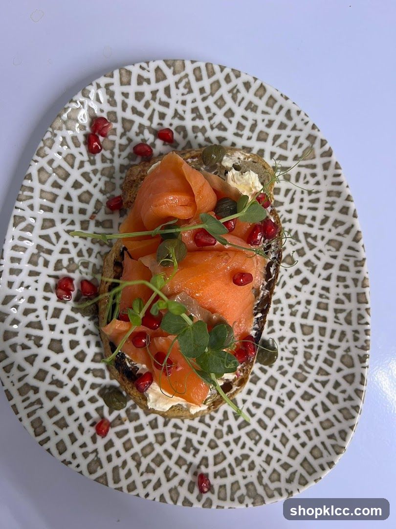 Smoked Salmon Toast