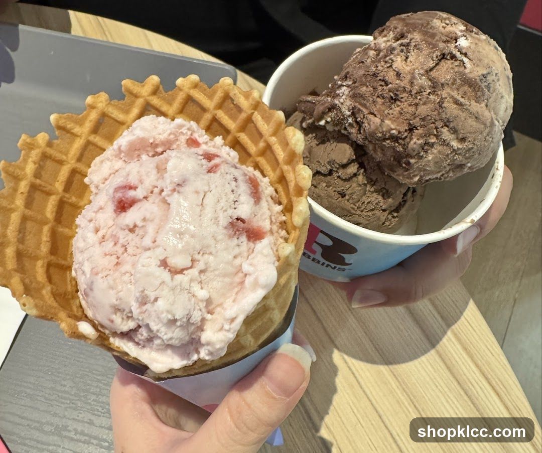 Ice Cream Cones and Cup