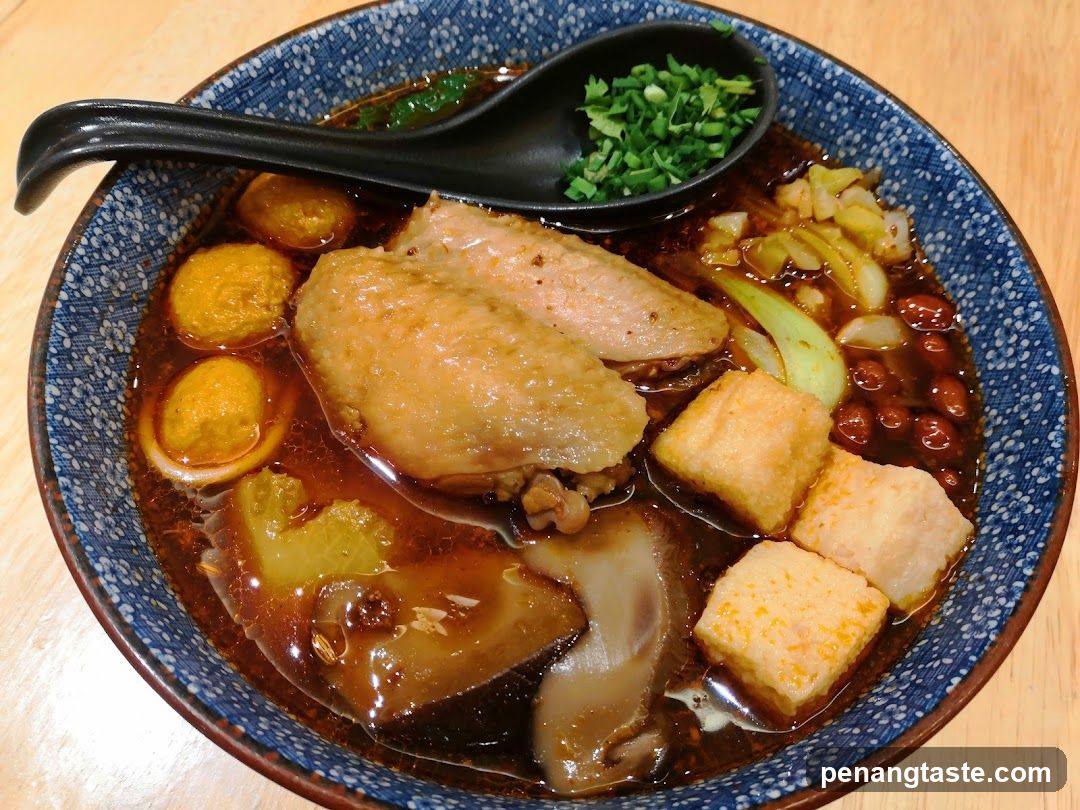 Noodle Soup with Chicken Wings